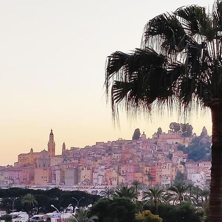 Menton Bord De Mer Studio Calme Avec Balcon, Ascenseur, Climatisation, Ideal Location Quiet Near Sea, Balcony, Elevator, Ac Экстерьер фото